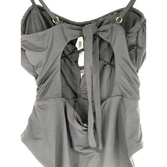Becca Color Code Santorini One-Piece Swimsuit in Black – NWT! Size Large - Picture 6 of 8